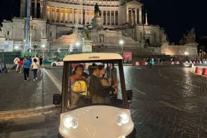 Roma: Nattlig tur med golfbil