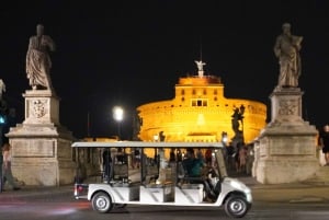 Roma: Nattlig tur med golfbil
