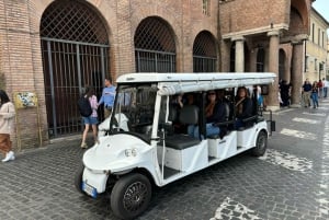 Rome: Fun Golf Cart Tour with Music and Gelato