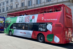 Rome : visite en bus à arrêts à arrêts multiples multiples de Rome
