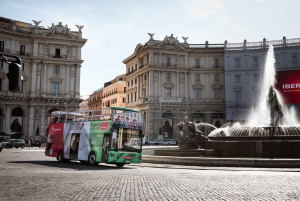 Rome : visite en bus à arrêts à arrêts multiples multiples de Rome