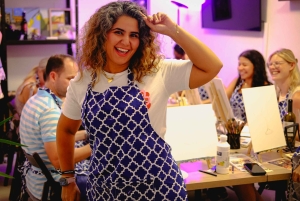 Rooma: Maalausluokka rajoittamattomalla viinillä