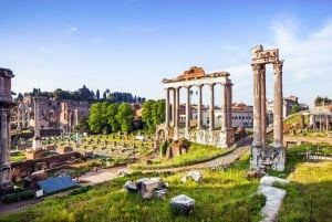 Roma: experiência do Fórum Romano no Monte Palatino e vídeo multimídia