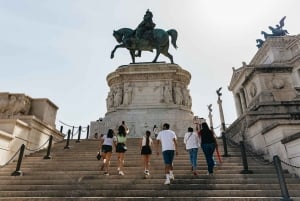 Roma: Biglietto panoramico per l'ascensore di vetro con app audio