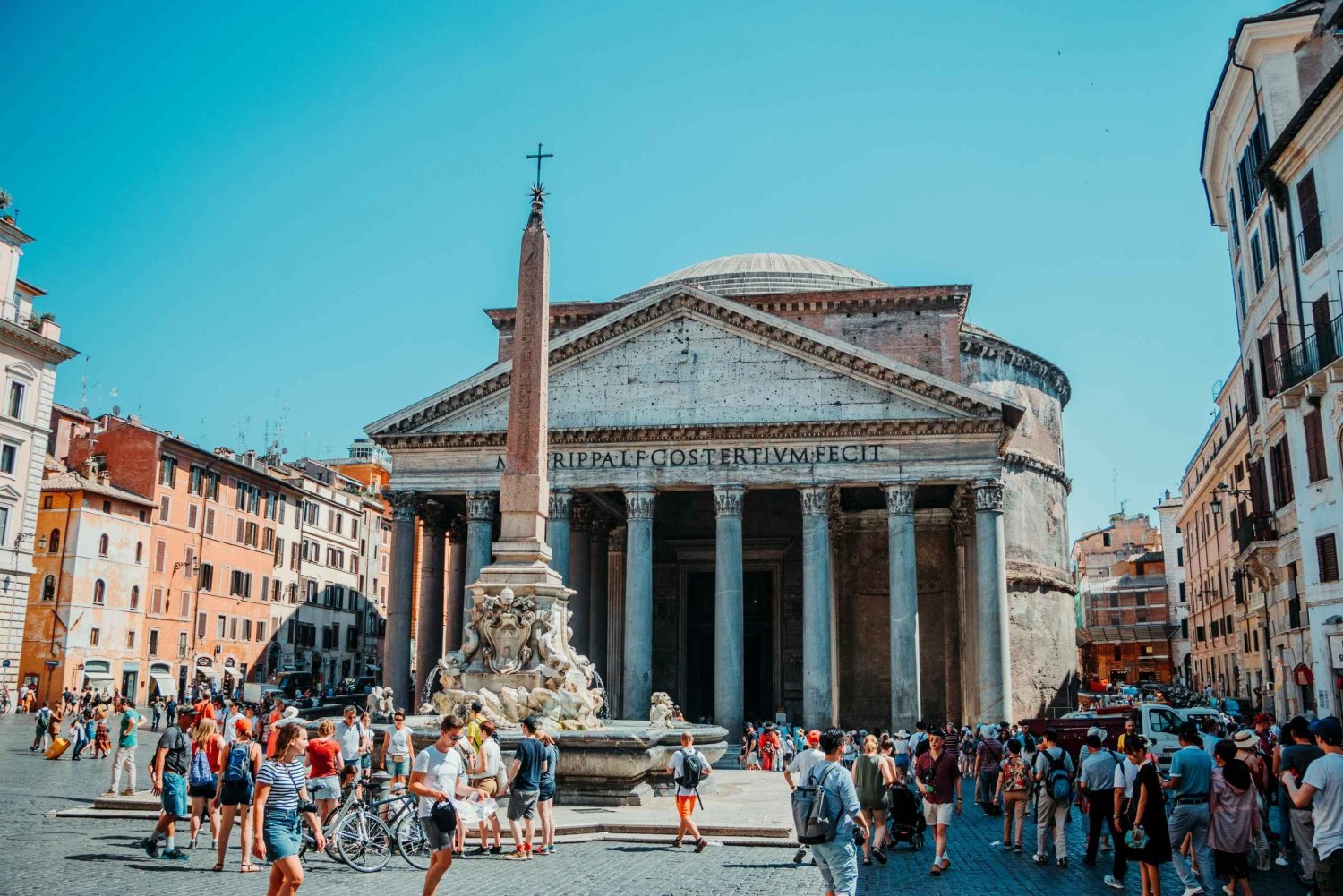 ローマパンテオン入場券と公式オーディオガイド in Rome