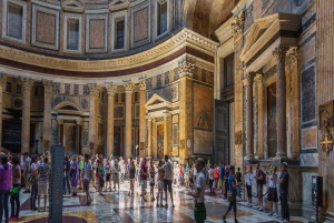 Rome: Walking guided tour and Pantheon Priority Entry Ticket