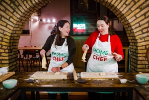 Roma: Aula de culinária italiana com massas e tiramisu