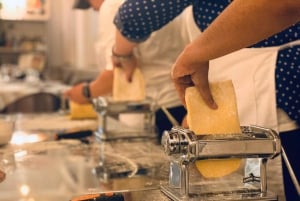 Rome: Pasta & Tiramisu Class with Free Flowing Fine Wine