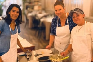 Rome: Pasta & Tiramisu Class with Free Flowing Fine Wine