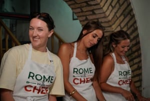 Rome: pasta maken kookles met 3 spritz cocktails