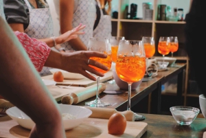 Rome: pasta maken kookles met 3 spritz cocktails