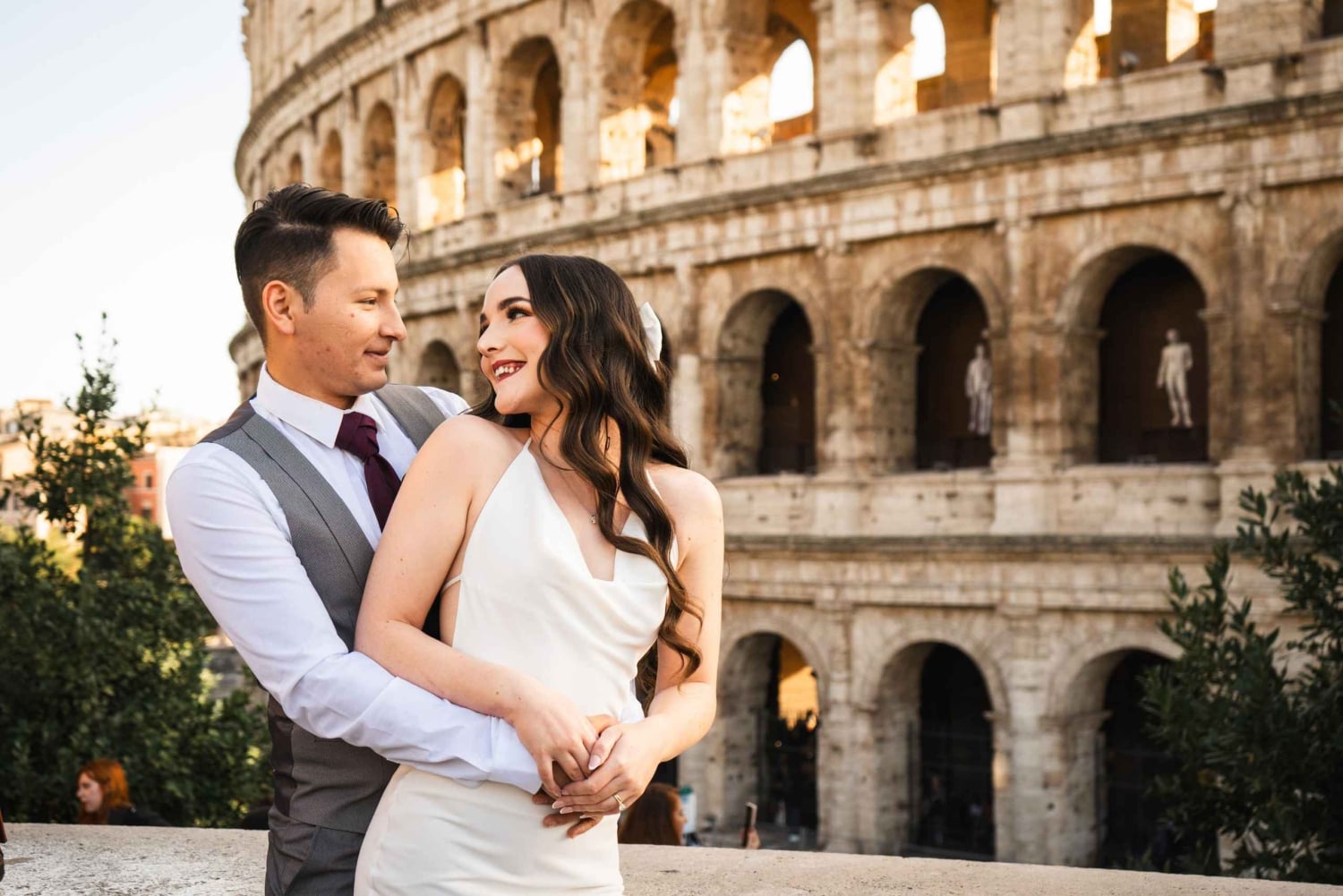 Rome: Gepersonaliseerde fotoshoot buiten het Colosseum