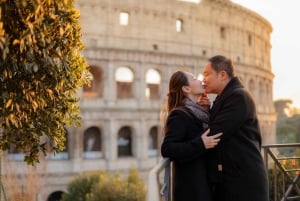 Rome : séance photo personnalisée à l'extérieur du Colisée