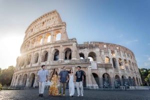 Rome : séance photo personnalisée à l'extérieur du Colisée