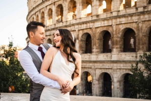 Rome: Gepersonaliseerde fotoshoot buiten het Colosseum