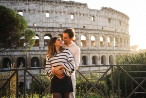 Rome: Gepersonaliseerde fotoshoot buiten het Colosseum