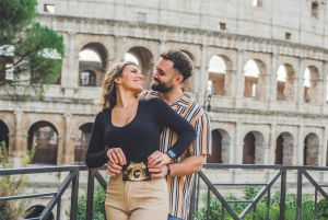 Rome: Gepersonaliseerde fotoshoot buiten het Colosseum