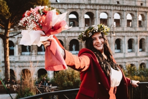 Rome: Gepersonaliseerde fotoshoot buiten het Colosseum