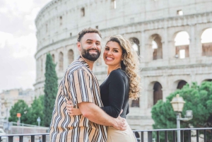 Rome: Gepersonaliseerde fotoshoot buiten het Colosseum