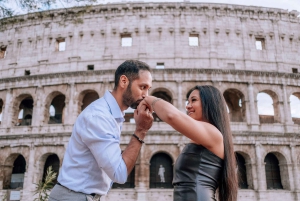 Rome: Gepersonaliseerde fotoshoot buiten het Colosseum