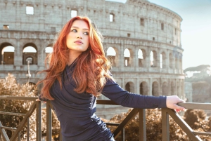 Rome: Gepersonaliseerde fotoshoot buiten het Colosseum