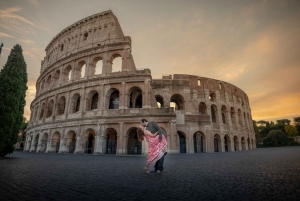 Roma: Sessão fotográfica personalizada fora do Coliseu