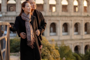 Roma: Sessão fotográfica personalizada fora do Coliseu