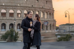Roma: Sessão fotográfica personalizada fora do Coliseu