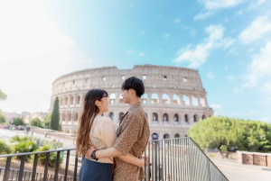 Roma: Sessão fotográfica personalizada fora do Coliseu