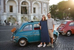 Rom: Fotoshoot med vintage Fiat 500