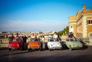 Rom: Fotoshoot med vintage Fiat 500