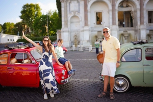 Rom: Fotoshoot med vintage Fiat 500