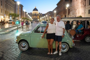 Rome: Photoshoot experience with Vintage Fiat 500