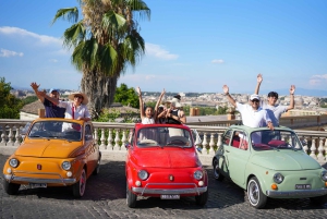 Rome: Photoshoot experience with Vintage Fiat 500