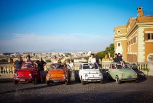 Rome: Photoshoot experience with Vintage Fiat 500