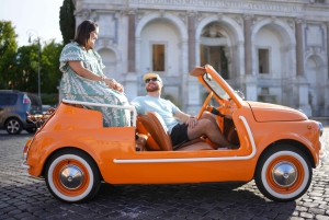 Rome: Photoshoot experience with Vintage Fiat 500