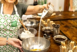 Rom: Pizza- og tiramisu-madlavningskursus nær Colosseum