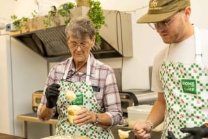 Rom: Pizza- og tiramisu-madlavningskursus nær Colosseum