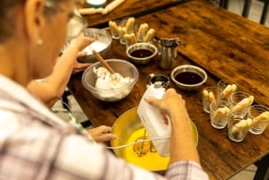 Rom: Pizza- og tiramisu-madlavningskursus nær Colosseum