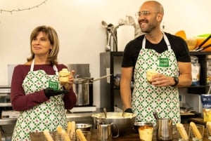 Rom: Pizza- og tiramisu-madlavningskursus nær Colosseum