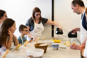 Roma: Clase de Cocina de Pizza y Tiramisù con Copa de Vino