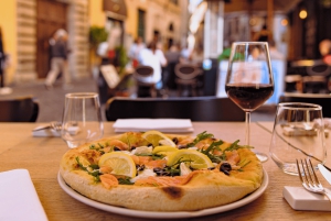 Rooma: Pizzan valmistuskurssi Piazza Navonalla juomien kera