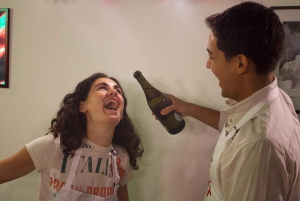 ローマ：ピザ作りワークショップとスプリッツカクテルをお楽しみください