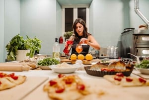 Rom: Pizza- und Spritz-Kochkurs mit Abendessen und Getränken