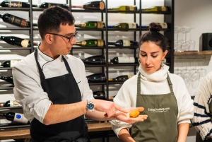 Rom: Kurs i att göra pizza, supli och gelato med vin