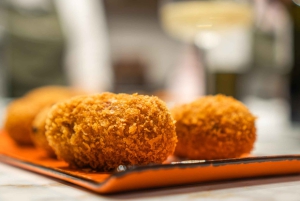 Rom: Kurs i att göra pizza, supli och gelato med vin