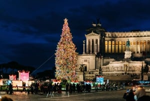 Rome : visite privée à pied de Noël avec un guide de la région