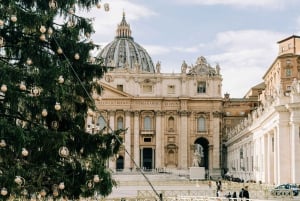 Rome : visite privée à pied de Noël avec un guide de la région