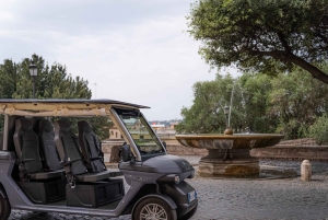 ローマ：ゴルフカートによるプライベート市内観光ツアー