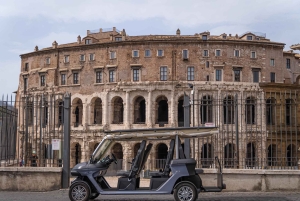 ローマ：ゴルフカートによるプライベート市内観光ツアー
